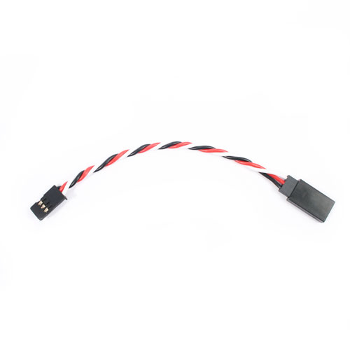 Etronix 10cm 22Awg Futaba Twisted Extension Wire