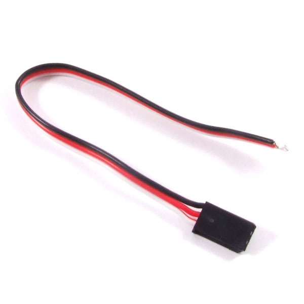 Etronix 15cm 22Awg Futaba Straight Servo Wire