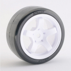 SWEEP EXP-MINI PRO COMP MINI TYRES PRE-GLUED 24DEG 4PCS