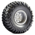 FASTRAX 1:10 CRAWLER GRANITE 2.2 SCALE WHEEL ø140MM TYRE (GREY)(2)