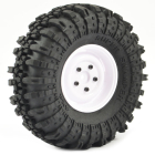 FASTRAX 1:10 CRAWLER SWAMPER 1.9 SCALE WHEEL ø118MM TYRE (WHITE)(2)