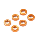 FASTRAX M3 FLAT WASHER GOLD 1.5mm (6)