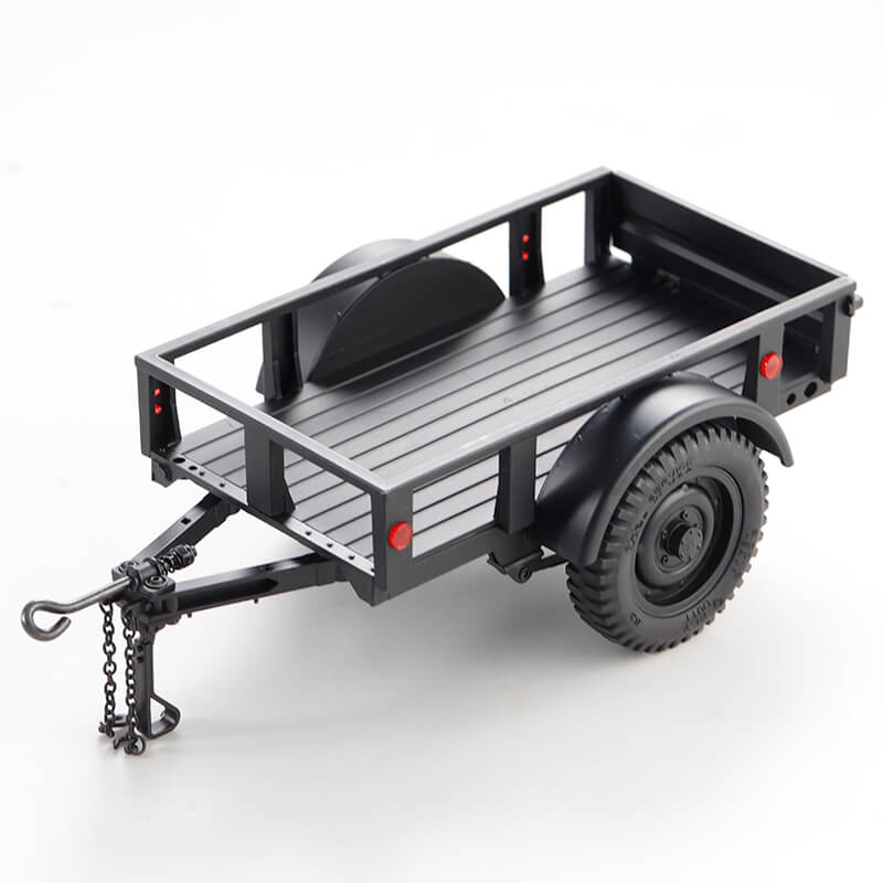 FMS 1:18 / 1:12 UTILITY TRAILER C BLACK