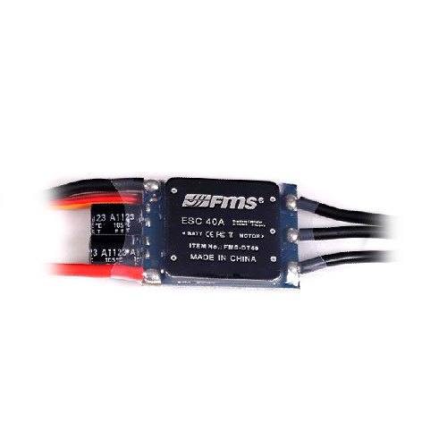 FMS ESC 40A 5A 200mm WIRE LED FIREFLY/CJ6/SKY TRAINER