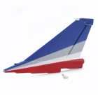 FMS 64MM J-10 VERTICAL STABILISER - BLUE