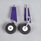 FMS 80MM FUTURA MAIN LANDING GEAR SET