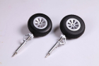 FMS 1700MM P51 LANDING GEAR SET w/SHOCK ABSORPTION