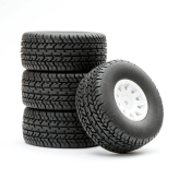 FASTRAX ARRMA MOJAVE WHEEL/TYRE 1/18 SET (4PC)