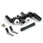 FASTRAX TRX-4 ALLOY FRONT & REAR MAGNETIC BODY MOUNTS