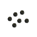 FTX NYLON NUT M2.5 (6PC) - BLACK
