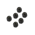 FTX NYLON NUT M4 (6PC) - BLACK