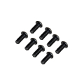 FTX BUTTON HEAD HEX SCREW M2.5 X 6MM (8PC)