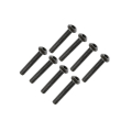 FTX BUTTON HEAD HEX SCREW M3 X 18MM (8PC)