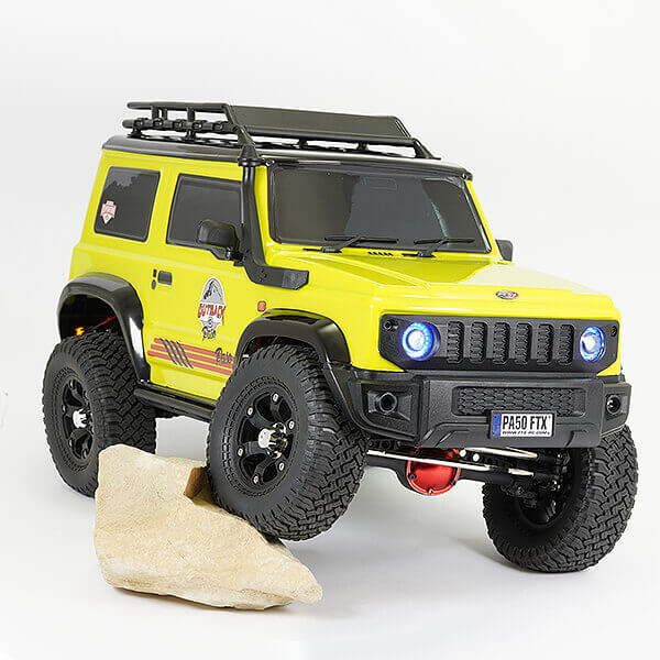 FTX OUTBACK 3.0 PASO RTR 1:10 TRAIL CRAWLER - YELLOW