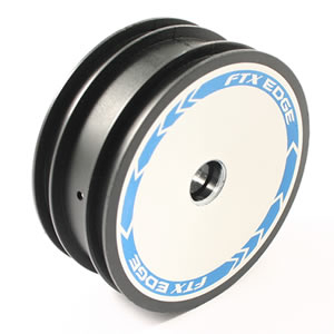 FTX EDGE FRONT WHEELS (PR) - WHITE PRINT