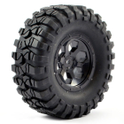 FTX OUTBACK PRE-MOUNTED 6HEX/TYRE (2) - BLACK