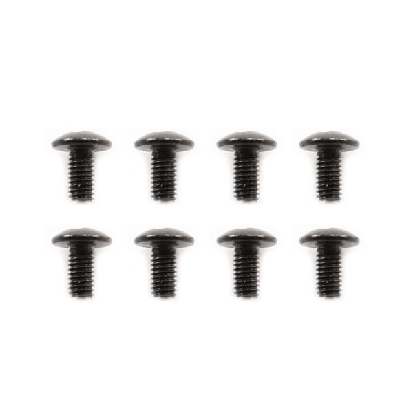 FTX OUTBACK BUTTON HEAD SCREW M3*6 (8) STD KINGPIN SCREW