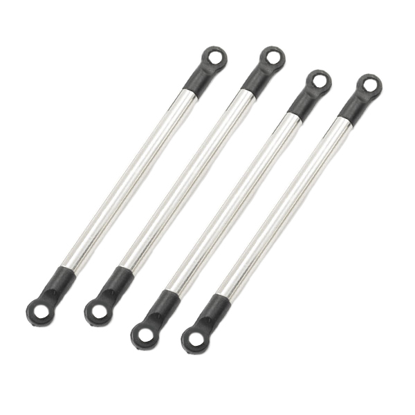 FTX OUTBACK 2.0 NICKEL PLATED STEEL SIDE LINKAGE 74MM (4PC)