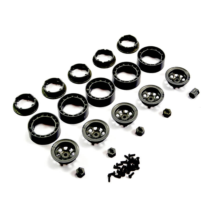 FTX MINI OUTBACK 2.0 BEAD LOCK WHEEL SET (5)