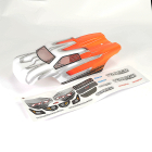 FTX TRACER TRUGGY BODY & DECAL - ORANGE