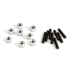 GMADE M4 ALUMINIUM EXTENSION ROD SPACERS (8)