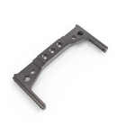 GMADE GS02 ALUMINIUM REAR CROSS MEMBER (TITANIUM GREY)