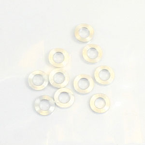 HOBAO H4E ALUM WASHER 3 X 6 X 1MM (10)