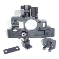 HOBAO HYPER 9 REAR BULKHEAD AND BRAKE MOUNT