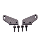 HOBAO HYPER CARBON FIBRE FRONT STEERING HUB ARMS (2)