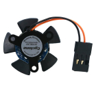 HOBBYWING FAN MP3010BL 6V 1600 0 RPM 0.34A BLACK B (MAX8 G2)