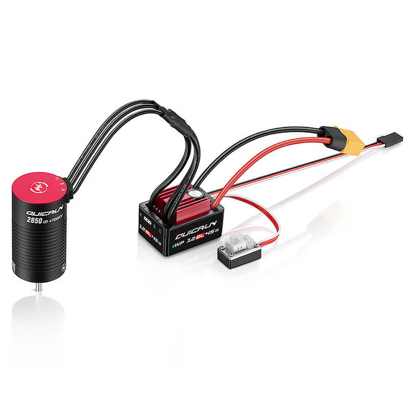 HOBBYWING QUICRUN COMBO ESC G2 12BL45/2850SL 4700KV MOTOR
