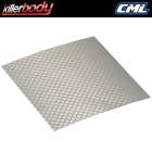 KILLERBODY STAINLESS STEEL MODIFIED CHEQUER PLATE SILVER