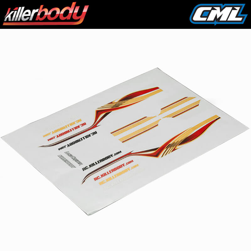 KILLERBODY DECORATIVE DECAL FOR TOYOTA LAND CRUISER