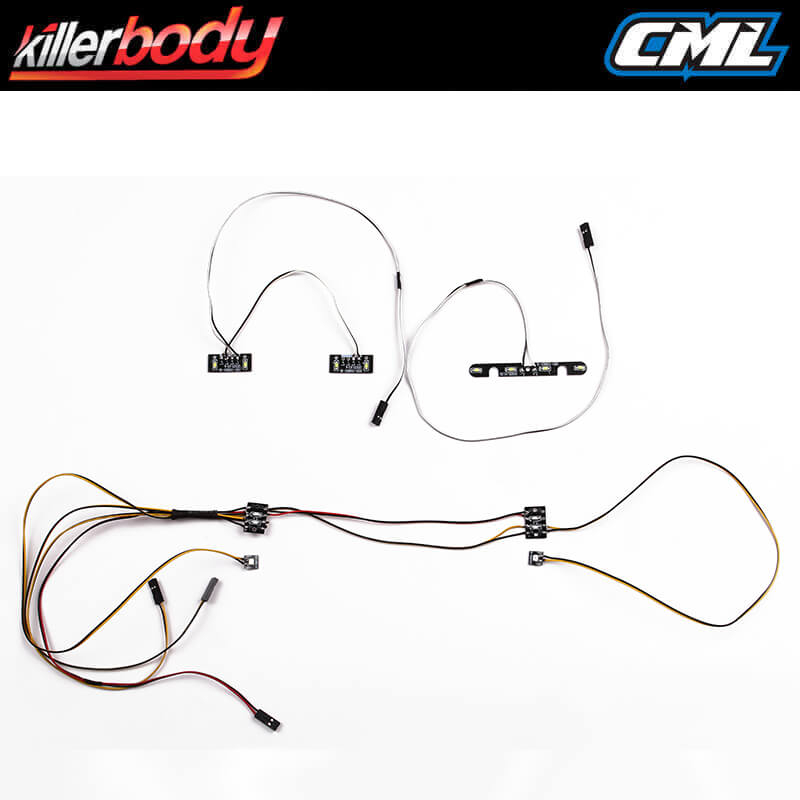 KILLERBODY LANCIA 037 190MM BODY ACCENT LED LIGHTS WITHOUT BOX