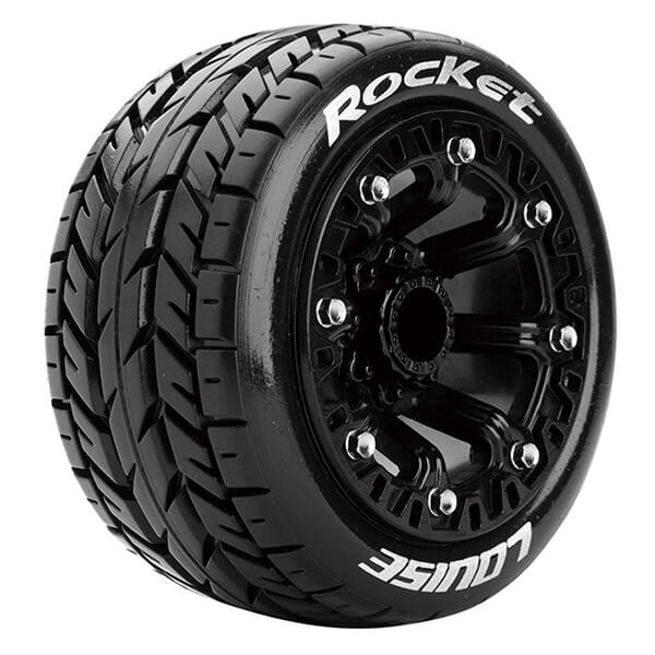 LOUISE RC ST-ROCKET 1/16 SOFT BLACK TRX 1:16 E-REVO FR & R