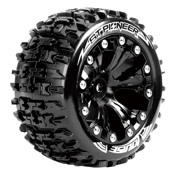 LOUISE RC ST-PIONEER 1/10 SOFT BEARING BLACK GP JATO 2WD F
