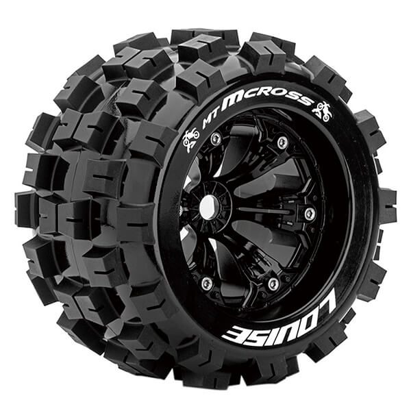 LOUISE RC MT-MCROSS 1/8 SPORT 0 OFFSET BLACK EP E-MAXX FR