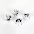 LOUISE RC 8 SPOKE WHEEL +4MM (SILVER)