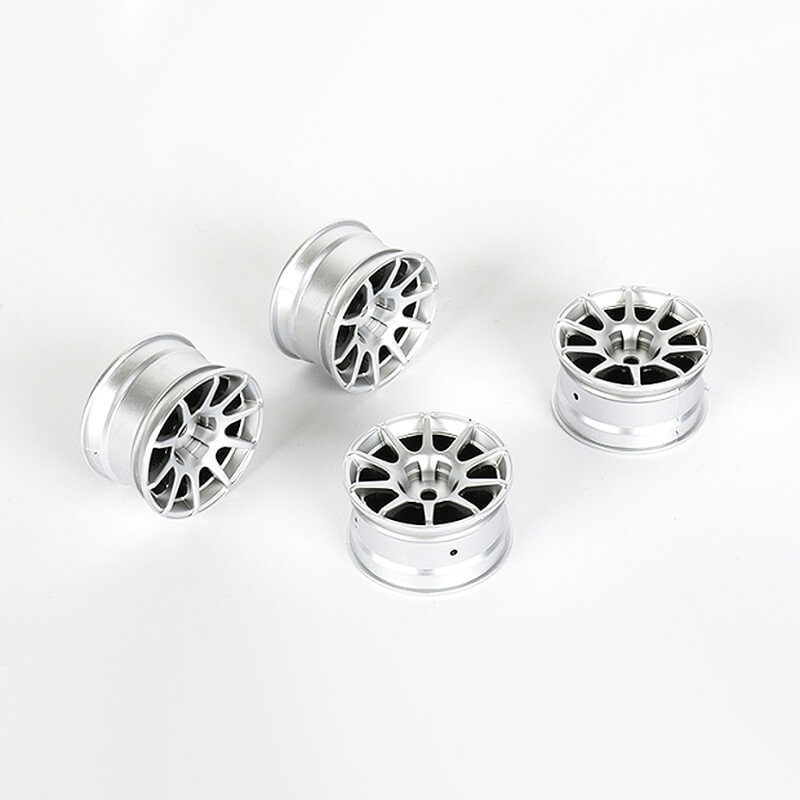 LOUISE RC 10 SPOKE WHEEL +4MM (SILVER)