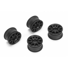 LOUISE RC 10 SPOKE WHEEL +1MM (BLACK)