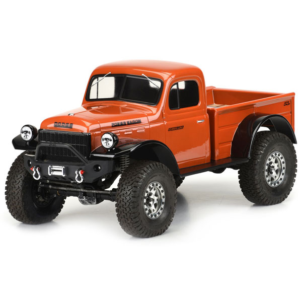 PROLINE 1946 DODGE POWER WAGON CLEAR BODY CRAWLER 313MM WB