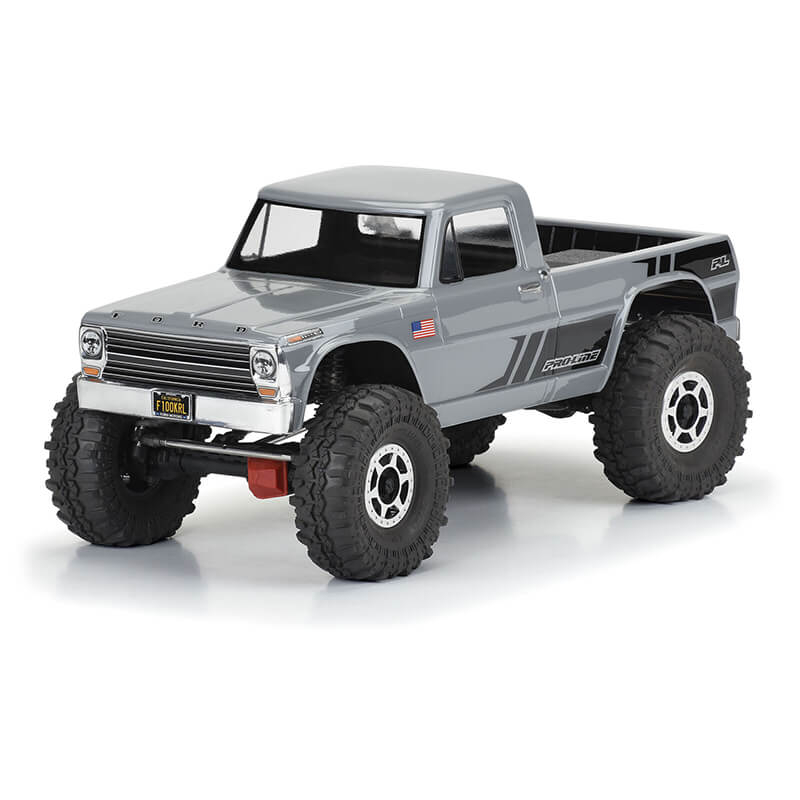 PROLINE 1967 FORD F-100 CLEAR BODY FOR 313MM W/B CRAWLER