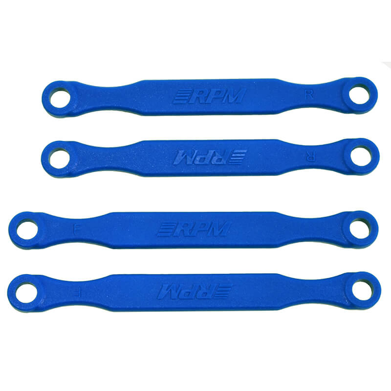 RPM BL2 CAMBER LINK SET FOR TRAXXAS 4WD VEHICLES - BLUE