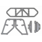 RPM REAR BUMPER FOR TRAXXAS SLASH 4x4 - GREY