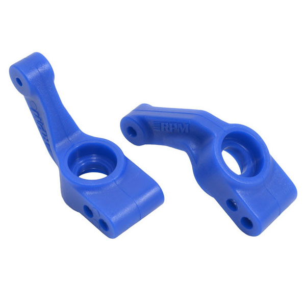 RPM TRAXXAS REAR BEARING CARRIER BLUE