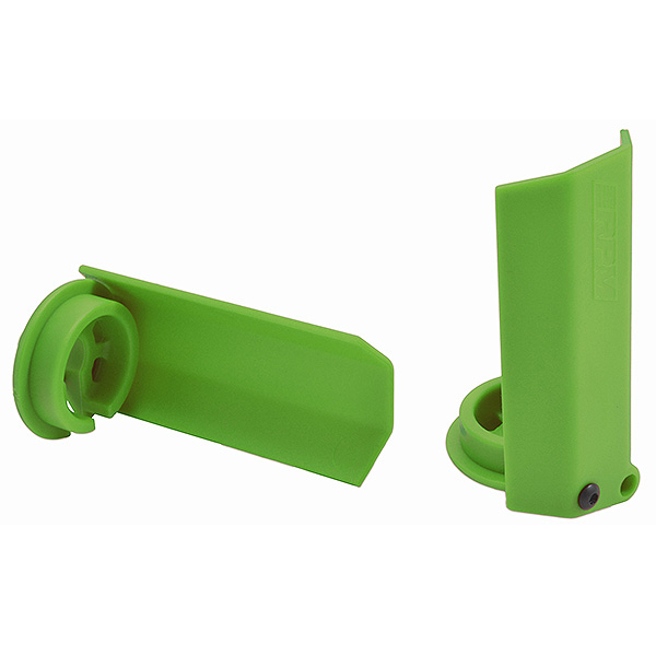 RPM TRAXXAS X-MAXX SHOCK SHAFT GUARDS - GREEN