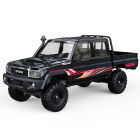 UDI RC TOYOTA LAND CRUISER RTR 1/18 DOUBLE CAB B/LESS BLACK