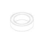 UDI RC UCX24 BALL BEARING(4* 7*2MM)(4PCS)