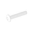 UDI RC UCX24 M2.0*12 HEXAGON SOCKET BUTTONHEAD MACHINE SCREW