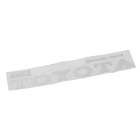 RC4WD METAL VINTAGE REAR EMBLEM FOR TF2 MOJAVE BODY (WHITE)
